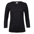 Front - Tee Jays Womens/Ladies 3/4 Sleeve T-Shirt