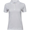 Front - Tee Jays Womens/Ladies Heavy Polo Shirt