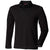 Front - Skinni Fit Mens Long Sleeve Stretch Polo Shirt