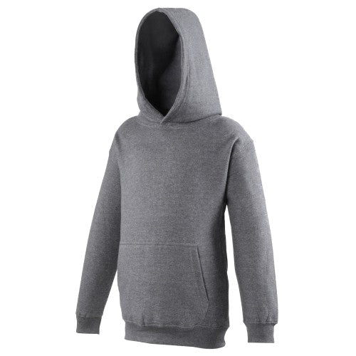 Front - Awdis Kids Unisex Hooded Sweatshirt / Hoodie / Schoolwear