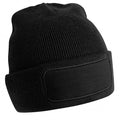 Front - Beechfield Unisex Plain Winter Beanie Hat / Headwear (Ideal for Printing)
