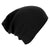Front - Beechfield Unisex Slouch Winter Beanie Hat