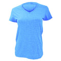 Front - Anvil Womens/Ladies Fashion Basic Plain V-Neck T-Shirt