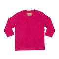 Front - Larkwood Baby Unisex Plain Long Sleeve T-Shirt