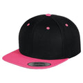 Front - Yupoong Mens The Classic Premium Snapback 2-Tone Cap