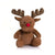 Front - Mumbles Red Nose Reindeer Plush Teddy Bear Toy