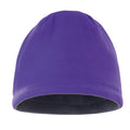 Front - Result Unisex Winter Essentials Reversible Fleece Skull Hat