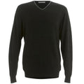 Front - Kustom Kit Mens Contrast Arundel Sweater