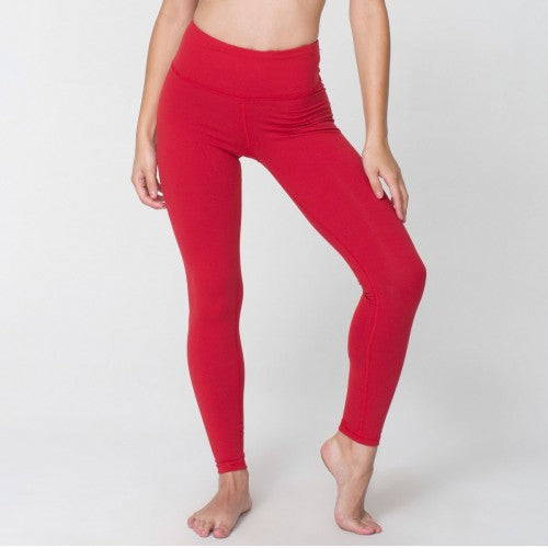 Front - American Apparel Womens/Ladies Plain Fitness Leggings/Bottoms