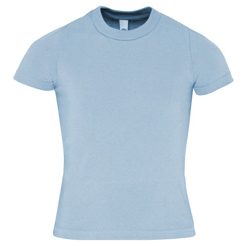Front - American Apparel Childrens/Kids Plain Short Sleeve T-Shirt