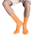 Orange - Back - Kariban Cotton City Mens Casual Cotton Rich Socks