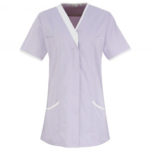 Front - Premier Womens/Ladies Daisy Healthcare Work Tunic
