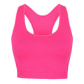 Front - Skinni Fit Womens/Ladies Workout Sleeveless Cropped Top