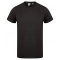 Front - Skinni Fit Men Mens Feel Good Stretch V-neck Short Sleeve T-Shirt