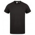 Front - Skinni Fit Men Mens Feel Good Stretch V-neck Short Sleeve T-Shirt