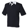 Front - Front Row Short Sleeve Sports Rugby Polo Shirt