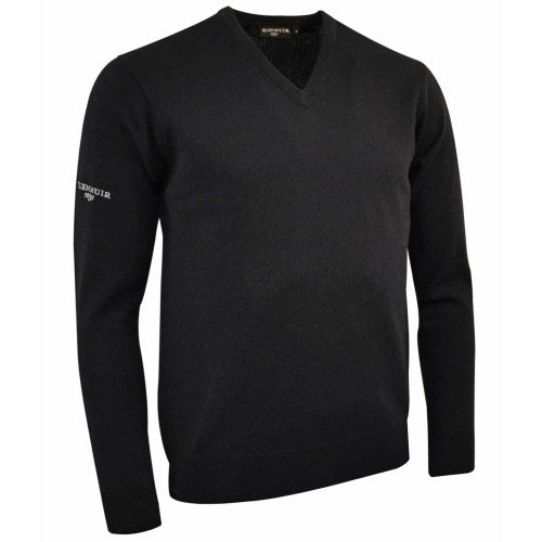 Front - Glenmuir Lomond V-Neck Lambswool Sweater / Knitwear