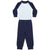 Front - Larkwood Baby Unisex Pyjama Top & Bottoms Set