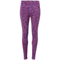 Front - Tri Dri Womens/Ladies Performance Space Dye Leggings