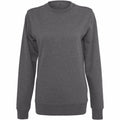 Front - Build Your Brand Womens/Ladies Plain Light Crewneck Sweater