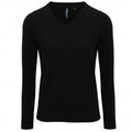 Front - Asquith And Fox Womens/Ladies V-Neck Sweater