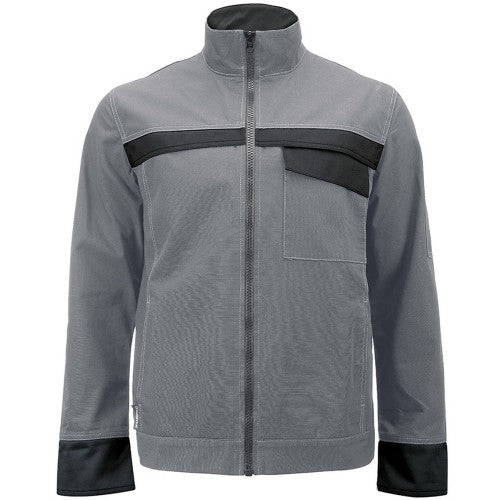 Front - Alexandra Unisex Tungsten Work Jacket