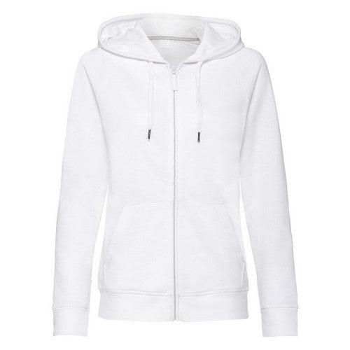 Front - Russell Womens/Ladies HD Zipped Hood Sweatshirt