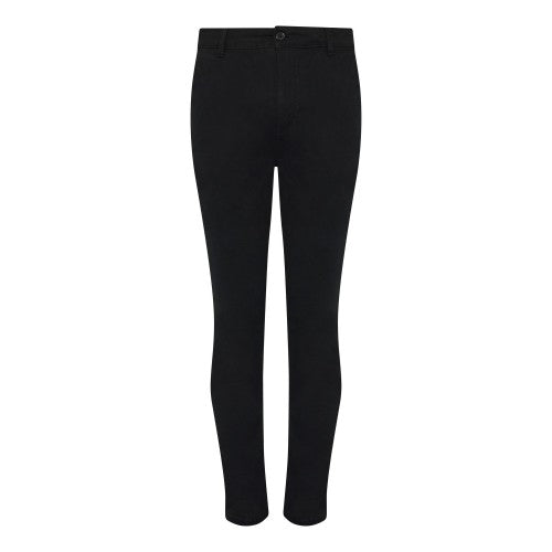 Front - AWDis So Denim Mens Adam Slim Chinos