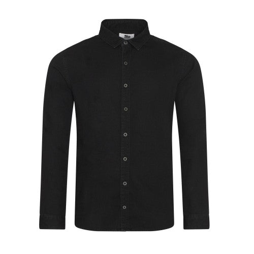 Front - AWDis So Denim Mens Jack Denim Shirt