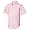 Front - Henbury Mens Short Sleeve Classic Oxford Work Shirt