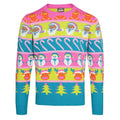 Front - Christmas Shop Adults Unisex Multi Character Christmas Jumper