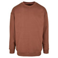 Front - Build Your Brand Mens Crew Neck Plain Sweatshirt