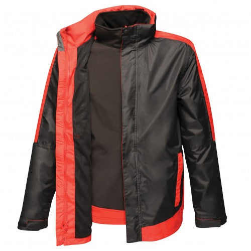 Front - Regatta Mens Contrast 3-In-1 Jacket