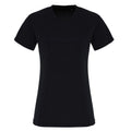 Front - TriDri Womens/Ladies Embossed Panel T-Shirt