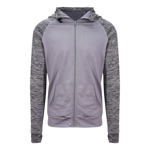 Front - AWDis Just Cool Mens Contrast Zoodie
