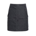 Front - Premier Jeans Stitch Denim Waist Apron (Pack of 2)