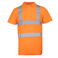 Front - RTY High Visibility Mens High Vis Polo Shirt (Pack of 2)