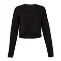 Front - Bella + Canvas Womens/Ladies Cropped Crew Fleece Top