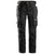 Front - Snickers Mens All Round Work Holster Pocket Stretch Trousers