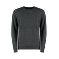 Front - Kustom Kit Mens Regular Fit Arundel Crew Neck Sweater