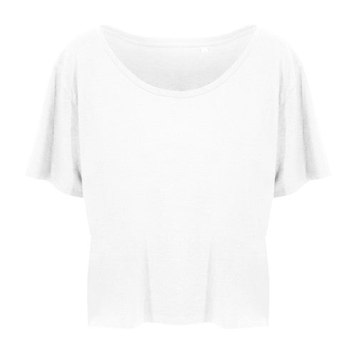 Front - Ecologie Womens/Laides Daintree EcoViscose Cropped T-Shirt