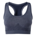 Front - TriDri Womens/Ladies Seamless 3D Fit Multi-Sport Denim Look Sports Bra