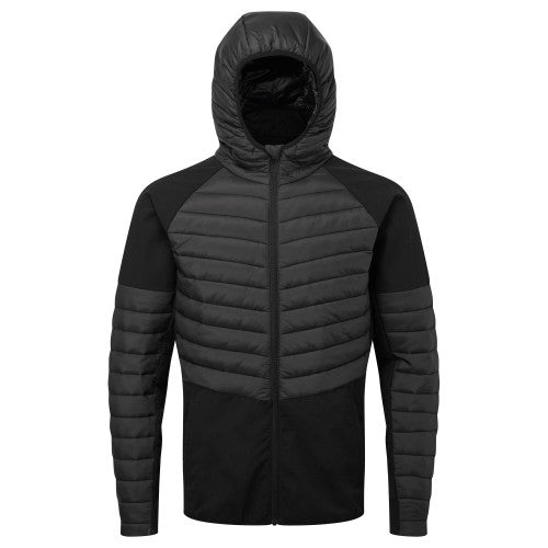 Front - TriDri Mens Hybrid Soft Shell Jacket