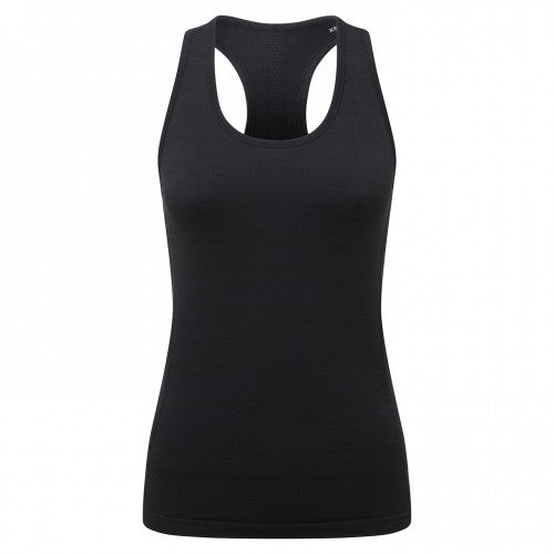 Front - TriDri Womens/Ladies Recycled Seamless 3D Vest
