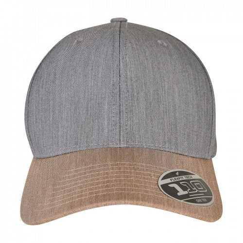 Front - Flexfit Unisex Adult Melange Baseball Cap