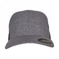 Front - Yupoong Unisex Adult Flexfit Delta Trucker Cap