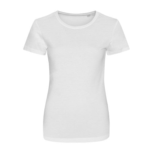 Front - Awdis Womens/Ladies Triblend Girlie T-Shirt