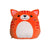 Front - Mumbles Squidgy Ginger Cat Plush Toy