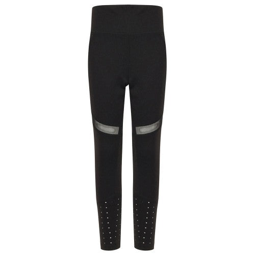 Front - Tombo Girls Panelled Leggings