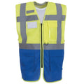 Front - Yoko Mens Executive Mesh Hi-Vis Vest